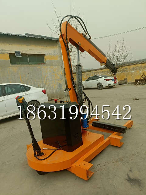 丽江市自卸车厢随车吊 自制轮式四不像起重机 四驱平板吊 5吨 贵盛